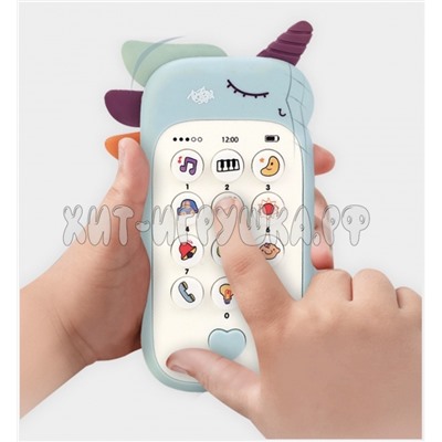 Телефон для малышей Единорожка (свет, звук) в ассортименте 188-7 / 188-7B2, 188-7