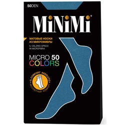 Носки женские MiNiMi Micro Colors 50, капроновые, цветные, однотонные