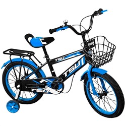 Велосипед двухколесный 16'' голубой TSU в Екатеринбурге