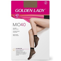 Носки женские GOLDEN LADY Mio 40, капроновые, полуматовые, 2 пары